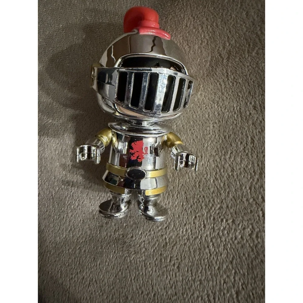 Ryan's World Bonkers Toy‎ Figure Silver & Gold Metallic Knight 3